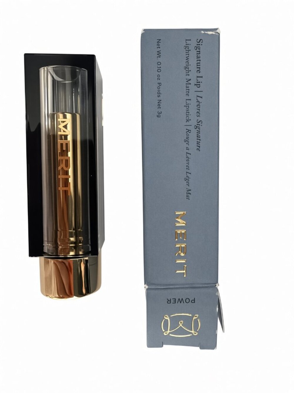 MERIT Signature Lip Lightweight Matte Lipstick Power New